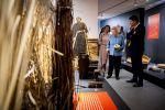 NOORDWOLDE - 20 mei 2026
Prinses Beatrix bezoekt Nationaal Vlechtmuseum ter gelegenheid van het 25 jarig jubileum, 20 Mei 2026. Tijdens het bezoekt onthult de prinses de originele wieg wij zij als baby in heeft gelegen. 