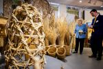 NOORDWOLDE - 20 mei 2026
Prinses Beatrix bezoekt Nationaal Vlechtmuseum ter gelegenheid van het 25 jarig jubileum, 20 Mei 2026. Tijdens het bezoekt onthult de prinses de originele wieg wij zij als baby in heeft gelegen. 