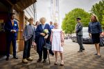 NOORDWOLDE - 20 mei 2026
Prinses Beatrix bezoekt Nationaal Vlechtmuseum ter gelegenheid van het 25 jarig jubileum, 20 Mei 2026. Tijdens het bezoekt onthult de prinses de originele wieg wij zij als baby in heeft gelegen. 