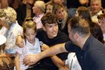 Den Haag 10 juli 2026
Boekpresentatie Estevana Polman bij boekenwinkel Paagman . Eva Jinek interviewt haar . Rafael v d Vaart Lolita vd Vaart Damian v d Vaart en Jesslynn v d Vaart