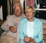 Laren 13 mei 2026
Imca Marina viert haar 85e verjaardag bij het bonte Paard in Laren . Ria Valk met partner