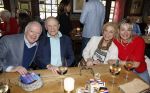 Laren 13 mei 2026
Imca Marina viert haar 85e verjaardag bij het bonte Paard in Laren . Ronnie Tober en Jan Jochems en Connie Vink en Marianne Timmer