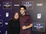 Maarssen 25 mei 2026
Voetballer van het jaar gala in de Fabrique in Maarssen . ESPN organiseert het . Sami Ouaissa kwam met zijn moedre