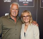 Maarssen 25 mei 2026
Voetballer van het jaar gala in de Fabrique in Maarssen . ESPN organiseert het . Sarina Wiegman kwam met haar man en kinderen . Ze kreeg de ouvre award