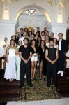 Amsterdam 7 juli 2026
Presentatie cast The Bodyguard met in de hoofdrollen Gaia Aikman Dorian Bindels Juvat Westendorp en Numidia . Albert Verlinde is een van de producenten . Presentatie was in het Amstel Hotel.