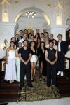 Amsterdam 7 juli 2026
Presentatie cast The Bodyguard met in de hoofdrollen Gaia Aikman Dorian Bindels Juvat Westendorp en Numidia . Albert Verlinde is een van de producenten . Presentatie was in het Amstel Hotel.