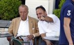 Amsterdam 9 juli 2026
Theo Hiddema op terras in het centrum van Amsterdam .