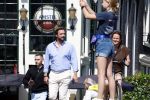 Amsterdam 10 juli 2026
Thierry Baudet wandelend door het centrum van Amsterdam .
