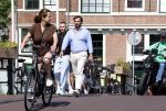 Amsterdam 10 juli 2026
Thierry Baudet wandelend door het centrum van Amsterdam .
