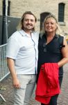 Zwolle 8 juli 2026
Muziekfeest op het Plein.  Thomas Karst ( zoon Rene Karst ) kwam met zijn moeder Wendy Karst 