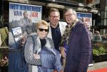 Den Haag 21 mei 2026
Boekpresentatie Jair Ferwerda in Den Haag bij Cafe restaurant Luden . jair met zijn ouders
