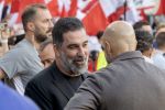 Eindhoven, 10 september 2026
Eerste wedstrijd Champions League
PSV-Sjachtar, eindstand 1-1
Arda Turan in gesprek met en Peter Bosz
Foto Carlo van Hout