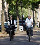 Amsterdam 27 augustus 2026
Bob Sikkes op de fiets in Amsterdam zuid 