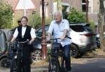 Amsterdam 27 augustus 2026
Bob Sikkes op de fiets in Amsterdam zuid 