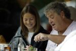 Amsterdam 20 augustus 2026
Dirk Zeelenberg met zijn dochter Bobbi aan het lunchen in Amsterdam zuid.
