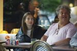 Amsterdam 20 augustus 2026
Dirk Zeelenberg met zijn dochter Bobbi aan het lunchen in Amsterdam zuid.