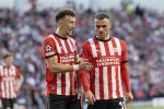 Eindhoven, 10 september 2026
Eerste wedstrijd Champions League
PSV-Sjachtar, eindstand 1-1
Filip Kostic en Ivan Perisic
Foto Carlo van Hout
