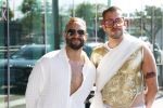 Amsterdam 1 augustus 2026
AVRO TROS boot bij de Gay pride . Freek Bartels met partner
