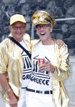 Amsterdam 1 augustus 2026
AVRO TROS boot bij de Gay pride . Hans Schiffers kwam met partner