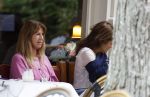 Amsterdam 31 juli 2026
Isa Hoes met een vriendin op terras in Amsterdam zuid 