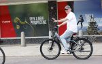 Amsterdam 5 oktober 2026
Jack Spijkerman op zijn fiets in Amsterdam zuid.