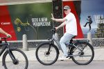 Amsterdam 5 oktober 2026
Jack Spijkerman op zijn fiets in Amsterdam zuid.