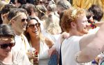 Amsterdam 1 augustus 2026
Malou Petter met haar vriend Sil v d  Wees tijdens de Gay Pride op de AVRO TROS Boot. Malou Petter en Rik v d Westelaken 