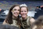 Amsterdam 1 augustus 2026
AVRO TROS boot bij de Gay pride . Marleen v Oostmarsum met partner