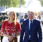 Aken 11 augustus 2026
Prinses Amalia op bezoek bij het wereldkampioenschap Paarden in Aken . 