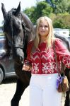 Aken 11 augustus 2026
Prinses Amalia op bezoek bij het wereldkampioenschap Paarden in Aken . 