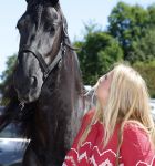 Aken 11 augustus 2026
Prinses Amalia op bezoek bij het wereldkampioenschap Paarden in Aken . 