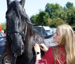 Aken 11 augustus 2026
Prinses Amalia op bezoek bij het wereldkampioenschap Paarden in Aken . 