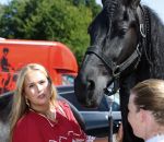 Aken 11 augustus 2026
Prinses Amalia op bezoek bij het wereldkampioenschap Paarden in Aken . 