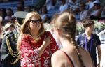 Aken 11 augustus 2026
Prinses Amalia op bezoek bij het wereldkampioenschap Paarden in Aken . 
