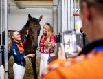 Aken 11 augustus 2026
Prinses Amalia op bezoek bij het wereldkampioenschap Paarden in Aken . 