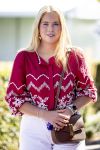 Aken 11 augustus 2026
Prinses Amalia op bezoek bij het wereldkampioenschap Paarden in Aken . 