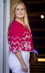 Aken 11 augustus 2026
Prinses Amalia op bezoek bij het wereldkampioenschap Paarden in Aken . 