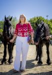 Aken 11 augustus 2026
Prinses Amalia op bezoek bij het wereldkampioenschap Paarden in Aken . 