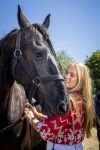 Aken 11 augustus 2026
Prinses Amalia op bezoek bij het wereldkampioenschap Paarden in Aken . 