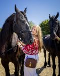 Aken 11 augustus 2026
Prinses Amalia op bezoek bij het wereldkampioenschap Paarden in Aken . 