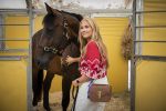 Aken 11 augustus 2026
Prinses Amalia op bezoek bij het wereldkampioenschap Paarden in Aken . 