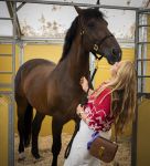Aken 11 augustus 2026
Prinses Amalia op bezoek bij het wereldkampioenschap Paarden in Aken . 