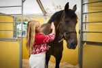 Aken 11 augustus 2026
Prinses Amalia op bezoek bij het wereldkampioenschap Paarden in Aken . 