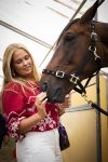 Aken 11 augustus 2026
Prinses Amalia op bezoek bij het wereldkampioenschap Paarden in Aken . 