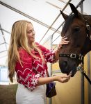 Aken 11 augustus 2026
Prinses Amalia op bezoek bij het wereldkampioenschap Paarden in Aken . 