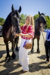 Aken 11 augustus 2026
Prinses Amalia op bezoek bij het wereldkampioenschap Paarden in Aken . 