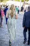 Aken 11 augustus 2026
Prinses Amalia op bezoek bij het wereldkampioenschap Paarden in Aken .  Haar liteken op haar arm van haar val vorig jaar 