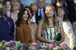Aken 11 augustus 2026
Prinses Amalia op bezoek bij het wereldkampioenschap Paarden in Aken . 