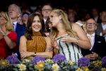 Aken 11 augustus 2026
Prinses Amalia op bezoek bij het wereldkampioenschap Paarden in Aken . Koningin Mary Denemarken