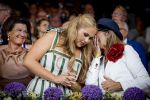 Aken 11 augustus 2026
Prinses Amalia op bezoek bij het wereldkampioenschap Paarden in Aken . Prinses Infanta Elena van Spanje